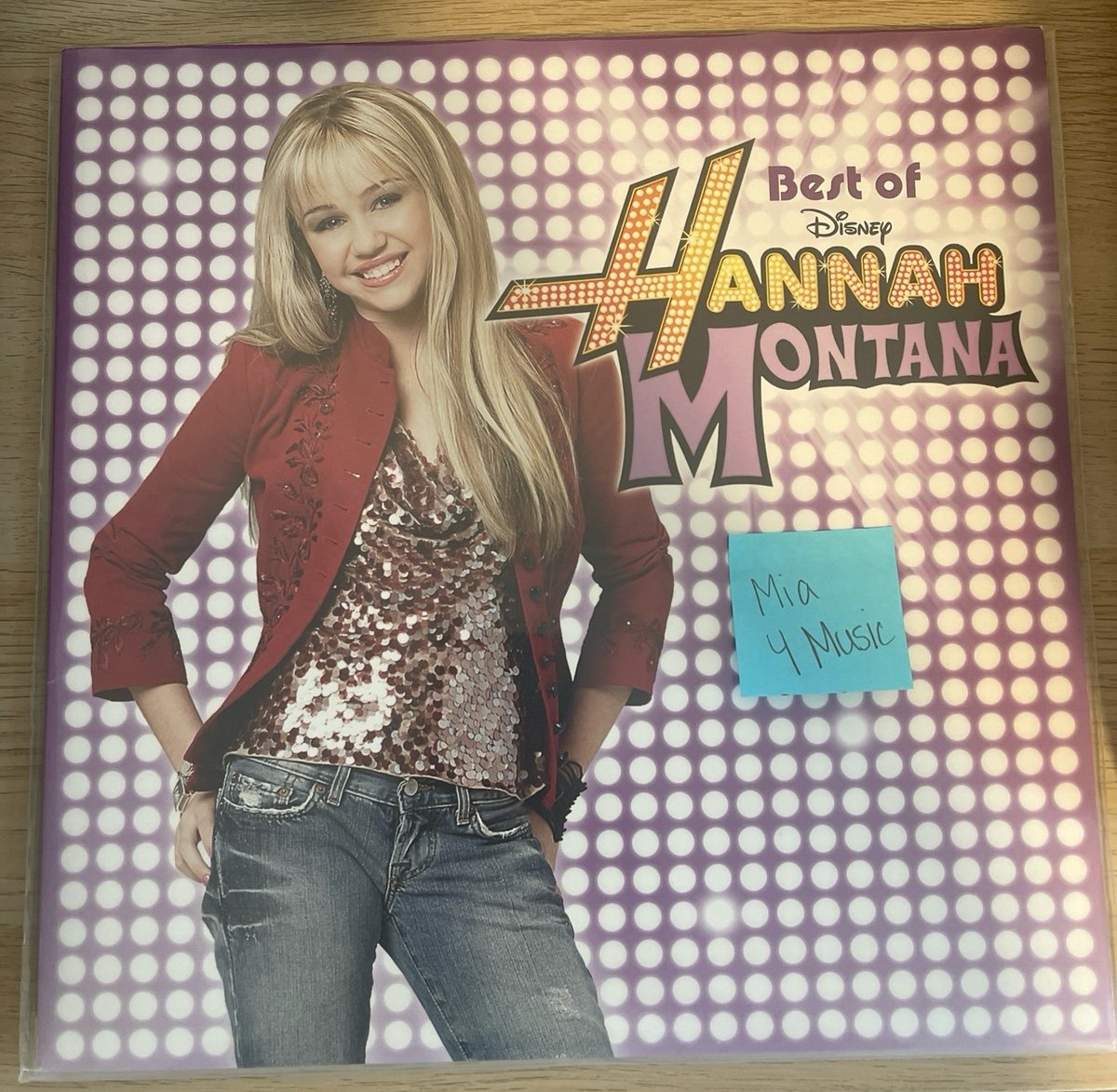 Best Of Hannah Montana Purple Vinyl