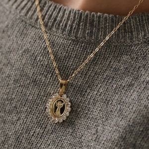 Baby Jesus Necklace | 18k Gold Filled p9010
