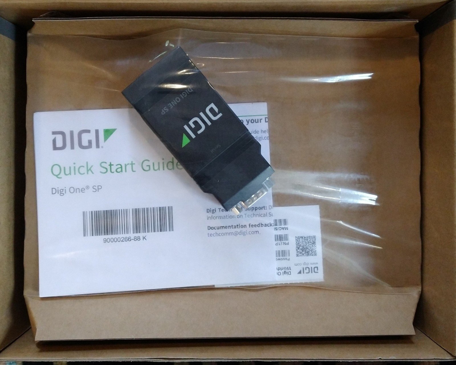 Digi One SP: Compact Serial-to-Ethernet Device Server
