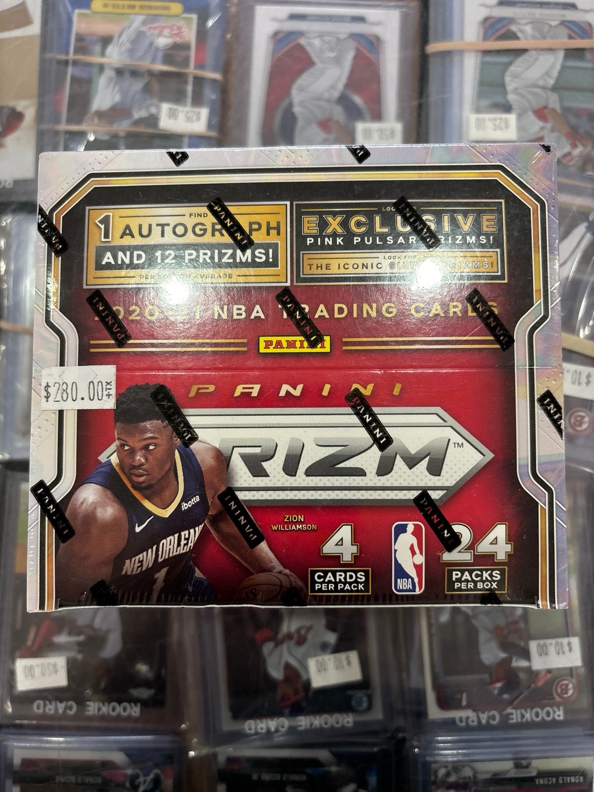 20-21 Prizm Basketball retail box