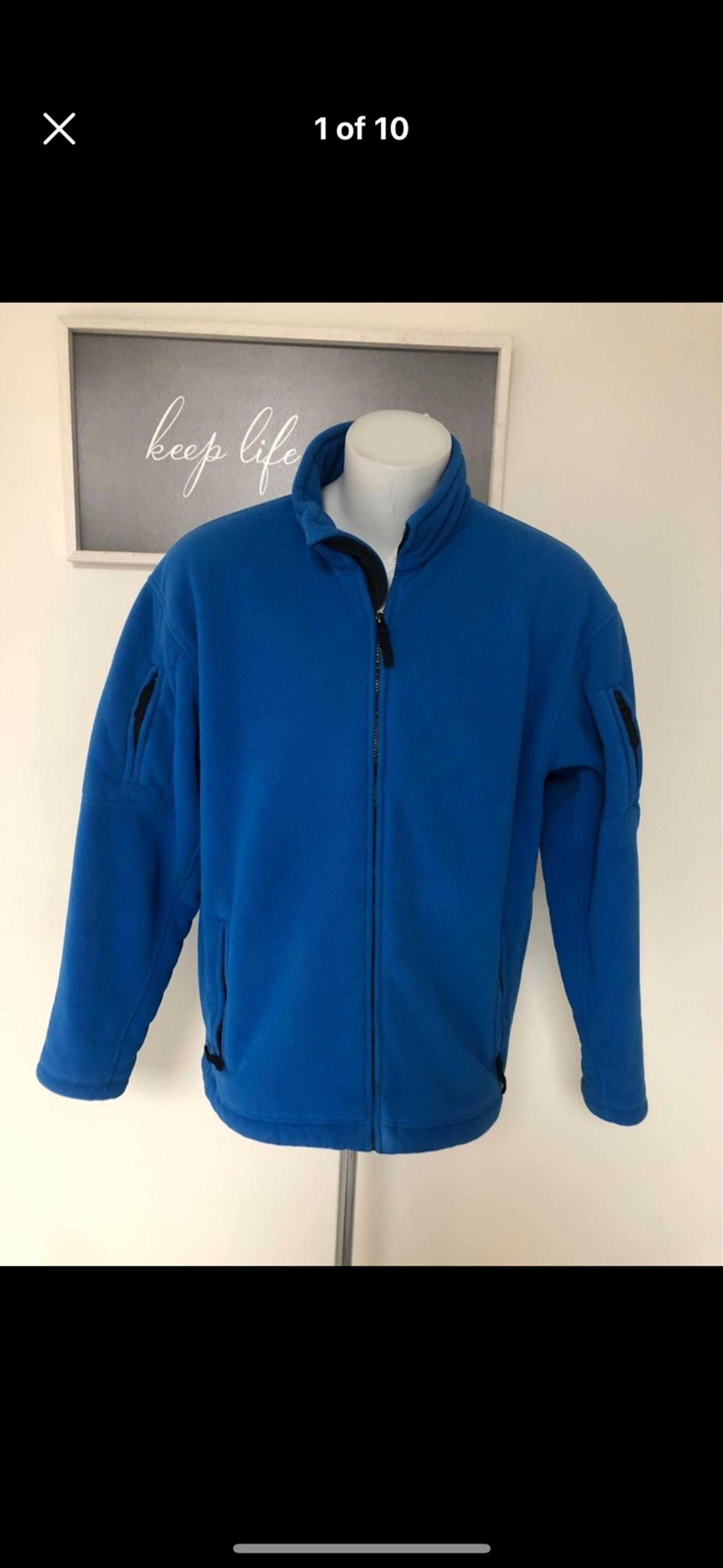 Duluth Trading Mens Full Zip Sherpa Lined Jacket Size Large