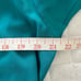 Vintage VICTORIAS SECRET Womens Robe Gold Label Teal Belted Gold Metallic Trim L