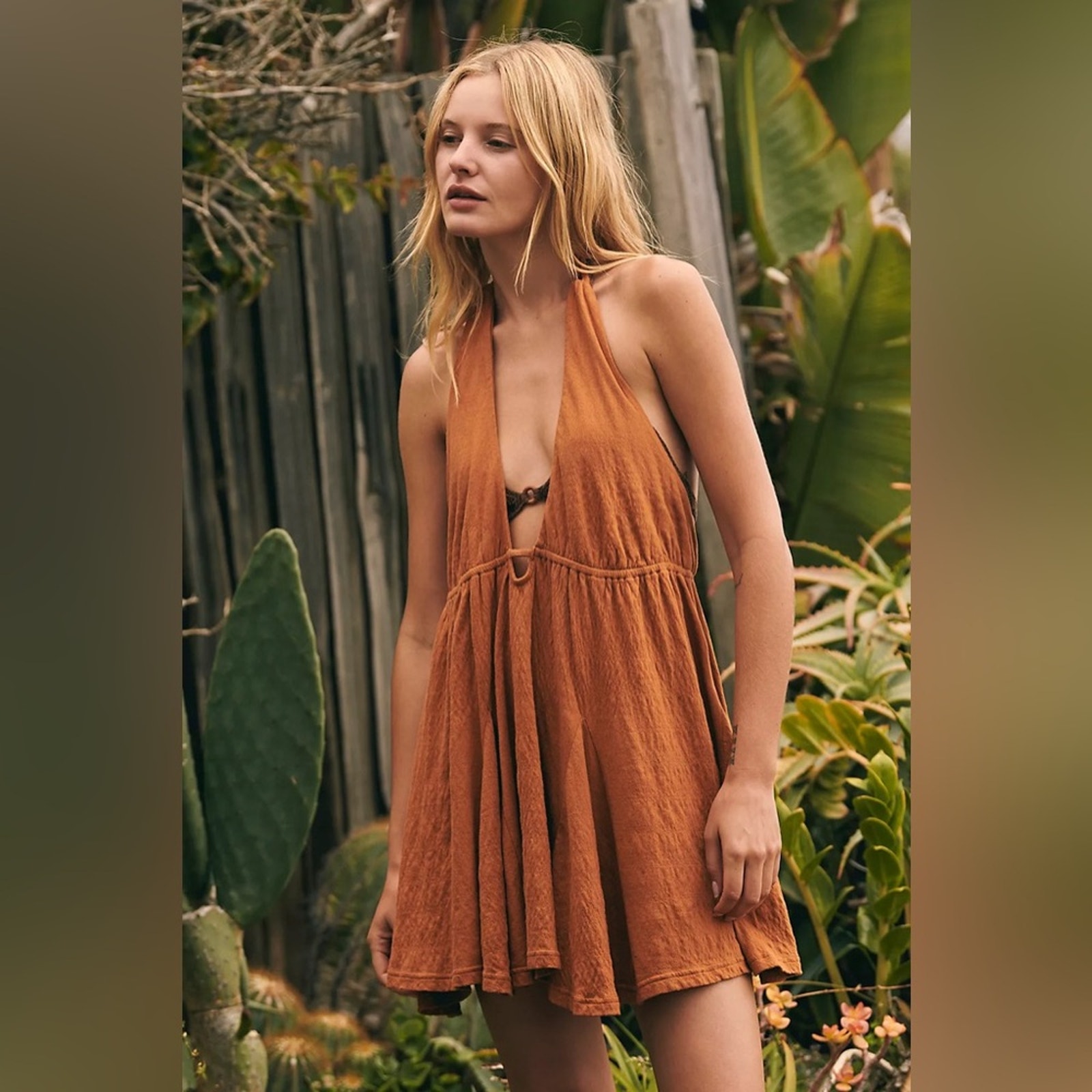 Free People Beach Emma Louise Mini- Size Small