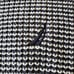Nautica V-Neck Black/White Men's Medium Pullover Sweater