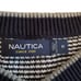 Nautica V-Neck Black/White Men's Medium Pullover Sweater