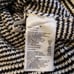 Nautica V-Neck Black/White Men's Medium Pullover Sweater