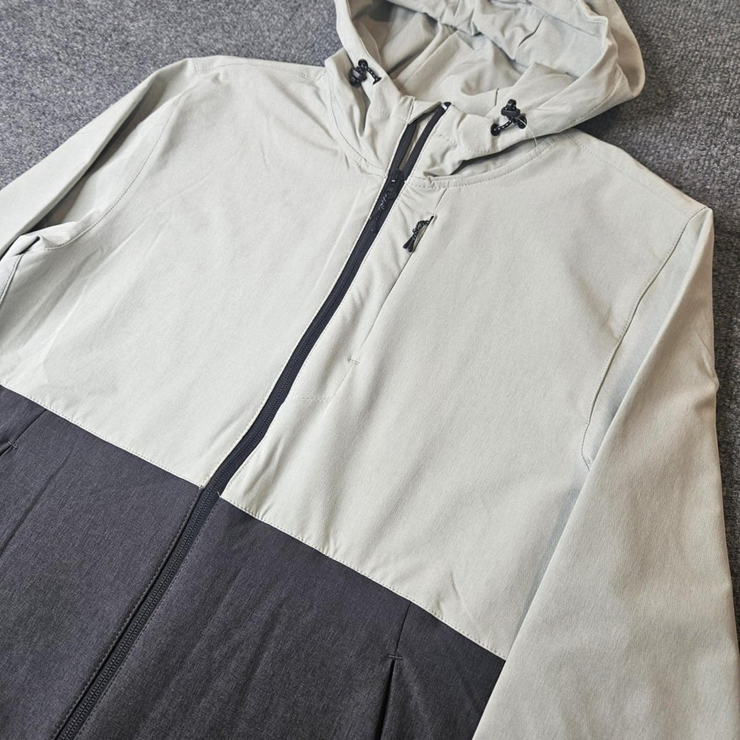 Ripcurl Mens Anti Series Jacket Hood Size Medium Water Resistant Windbreaker