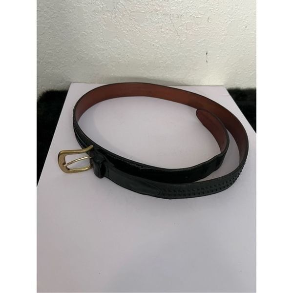 HS Trask & Co. Men’s Bison Belt Made In USA 38