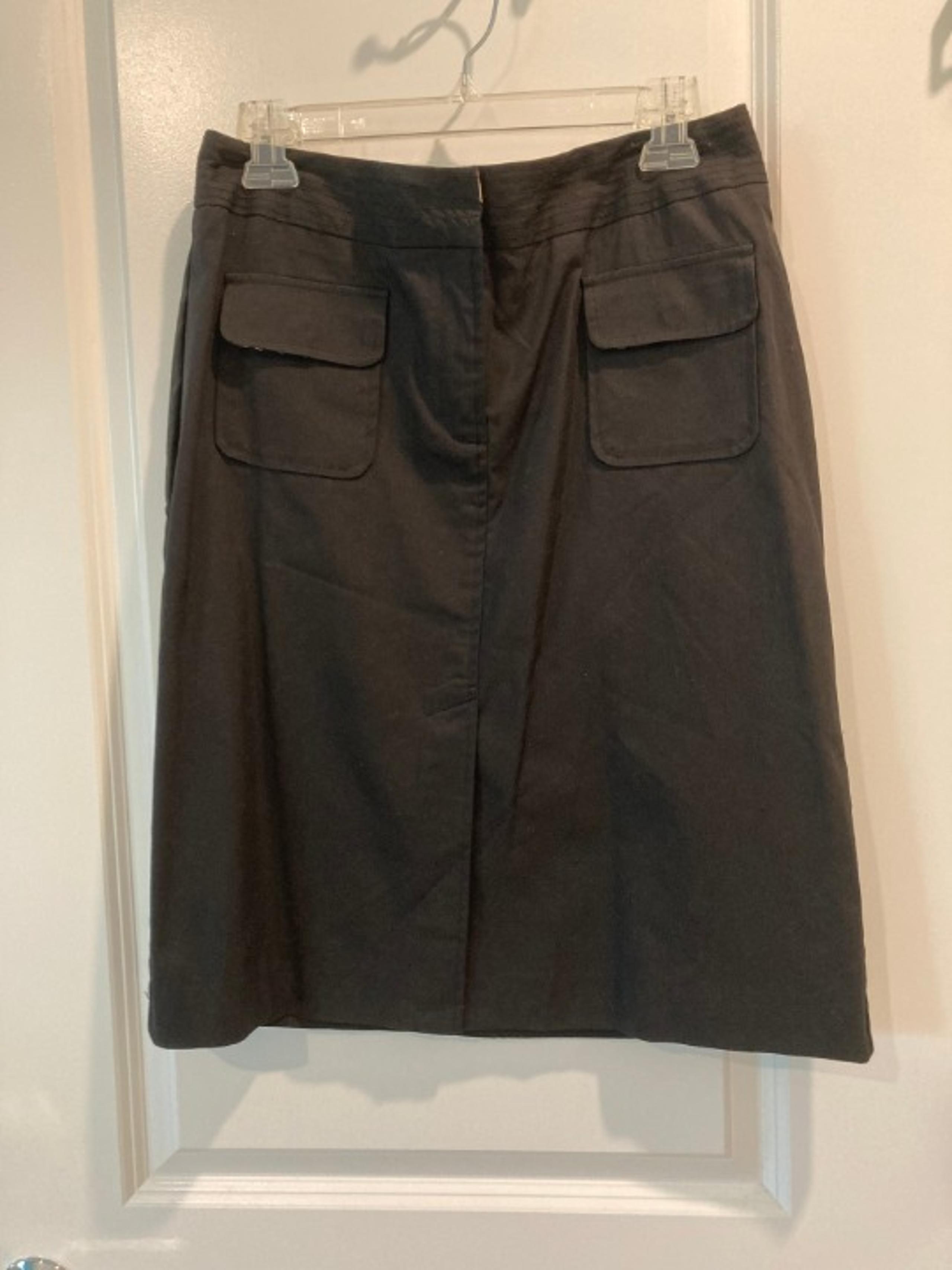 Bandolino A-Line Black Skirt