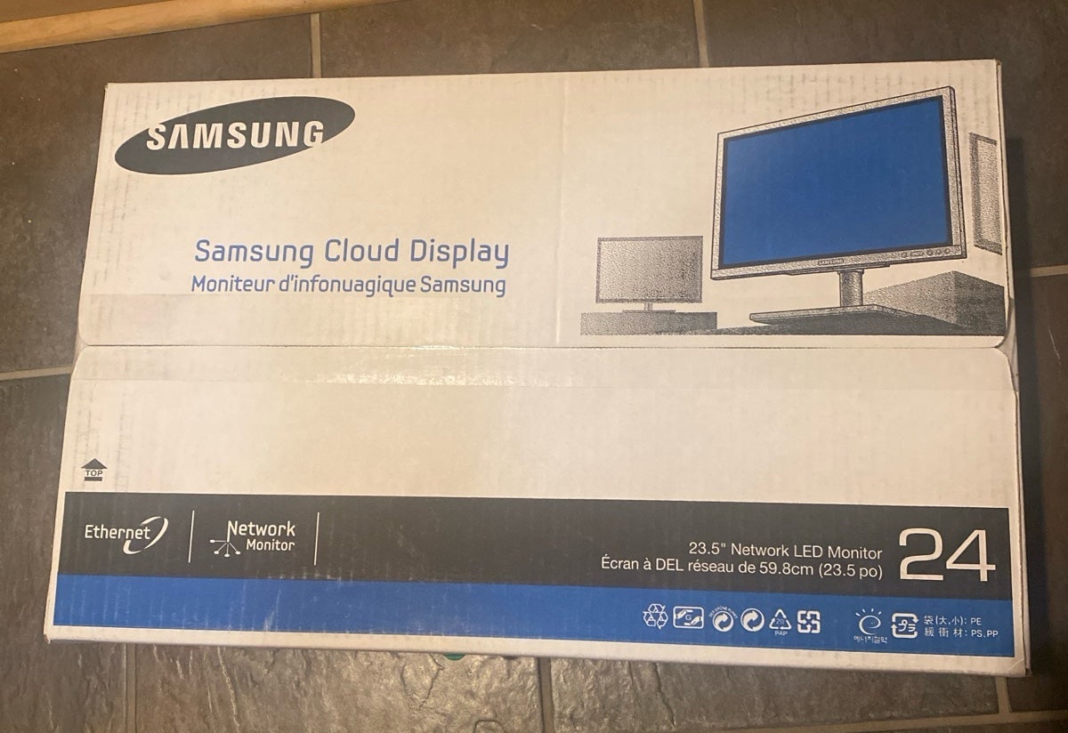 Samsung Cloud Display 23.5 LED Network Monitor