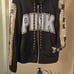 Victoria's Secret PINK Matching Set Outfit Gold & Silver Bling L