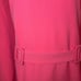 Eloquii 60’s 70’s Barbiecore Pink handkerchief bishop puff sleeve dress 28