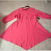 Eloquii 60’s 70’s Barbiecore Pink handkerchief bishop puff sleeve dress 28