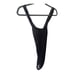 Andie Swim The Tulum One Piece Swimsuit Resortwear Beach Flat Black Classic Sz M