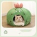 Cozy Cactus Shaped Cat Bed For Winter -eebb2