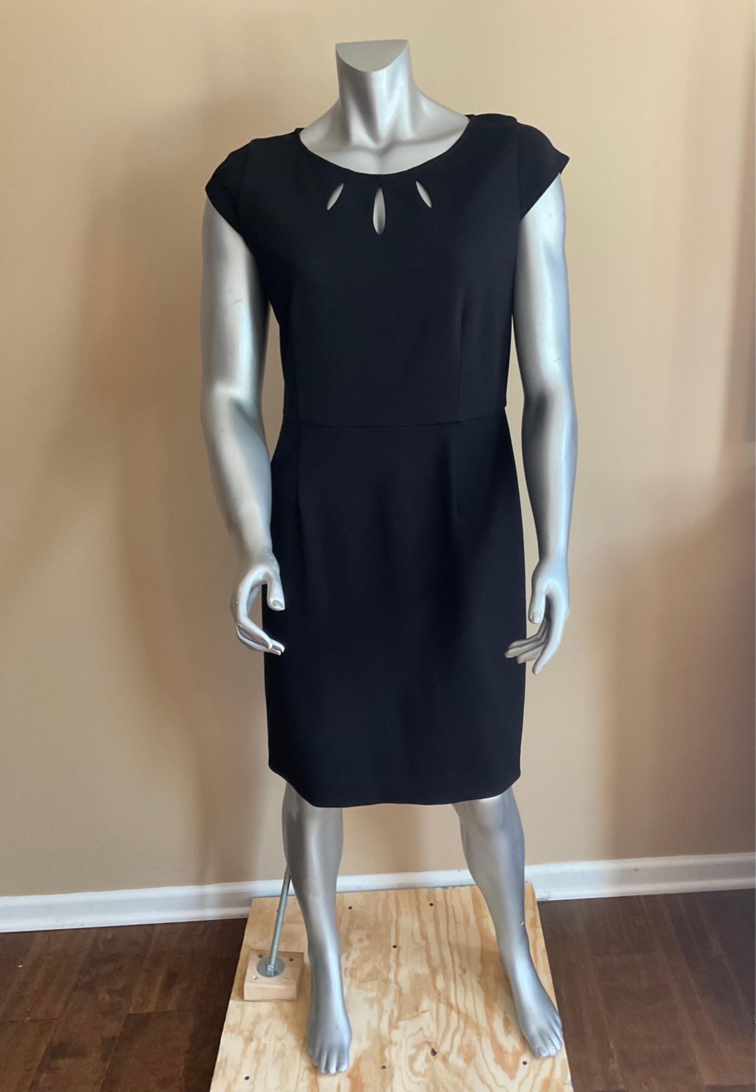 Pendleton Women Black Casual/Work Dress Sz 10 Petite.