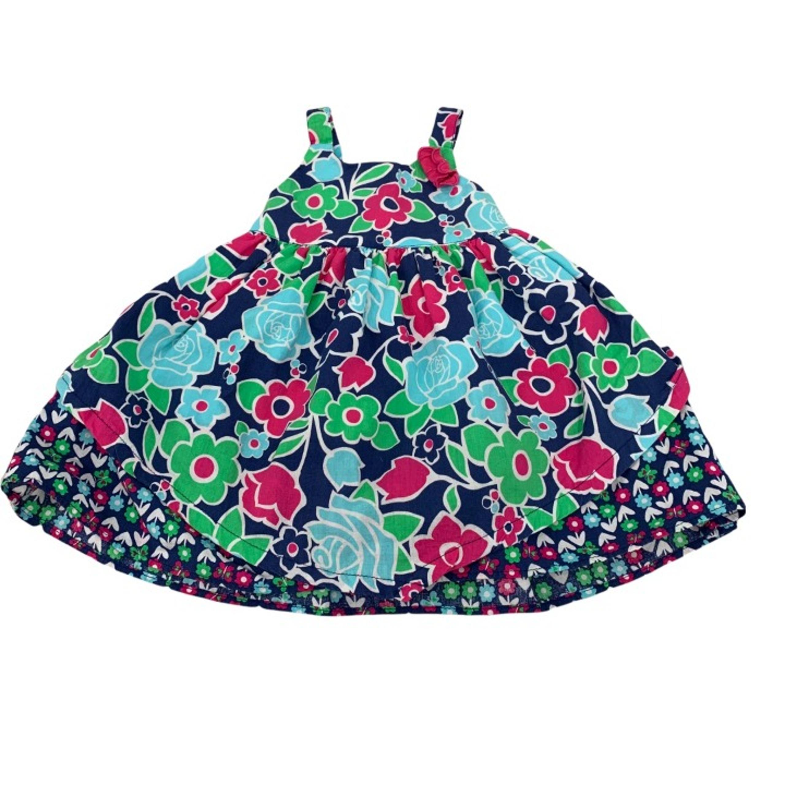 Penelope Mack Floral Design Infant Sleeveless Sundress 12 Months