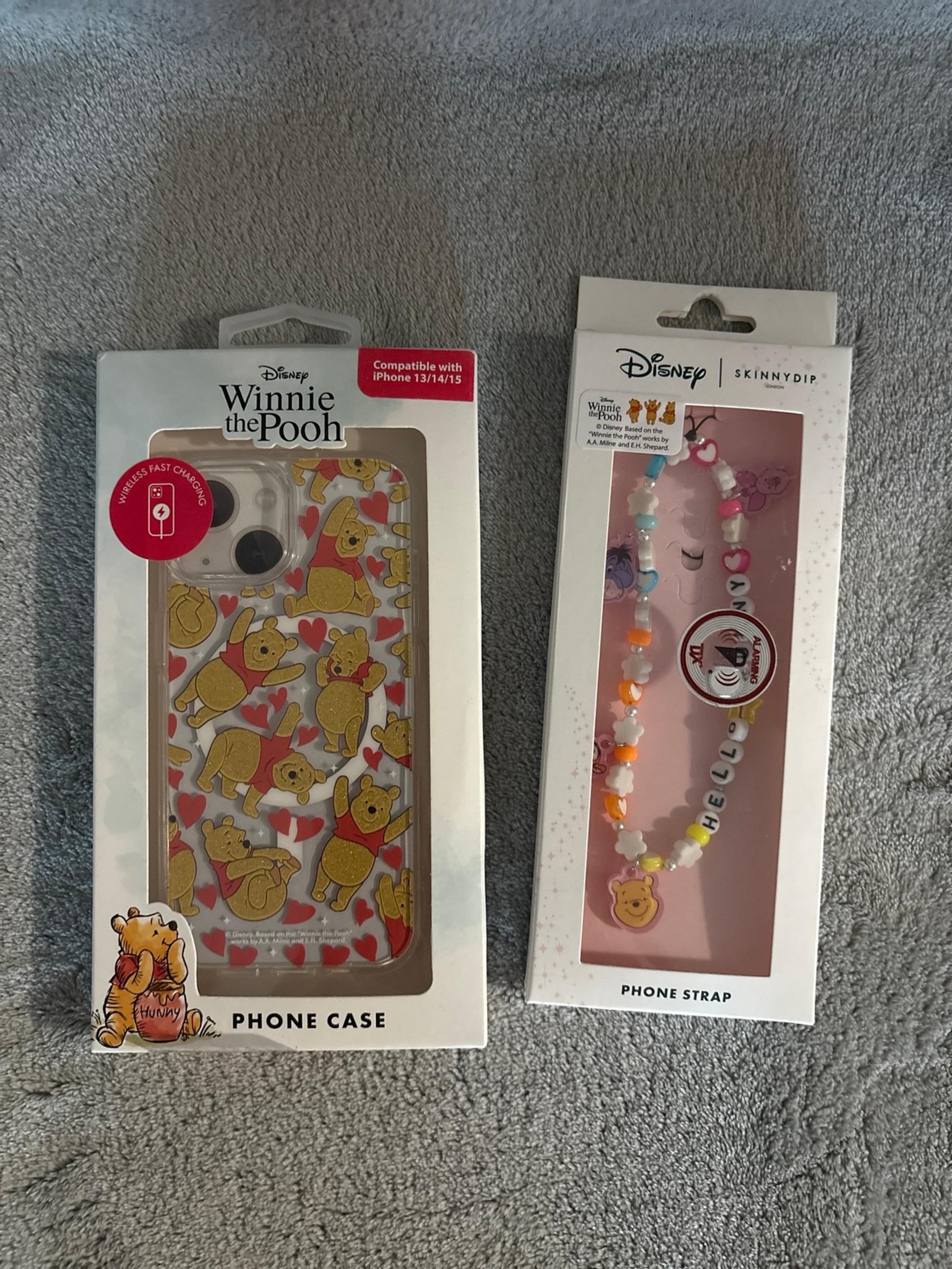 Disney Winnie the Pooh iPhone 13/14/15 Phone Case ~ BNWB