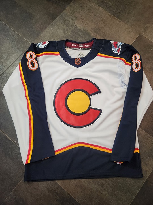 Cale Makar Colorado Avalanche Retro Reverse Jersey hotsell #8, 2022-2023 Large - 50