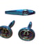GUCCI Tie Pin and Cufflinks Set Interlocking G Sherry Line