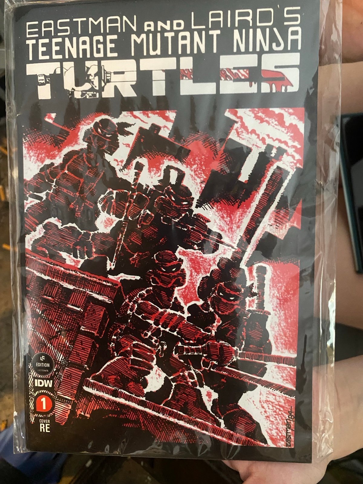 Ninja turtle comic book