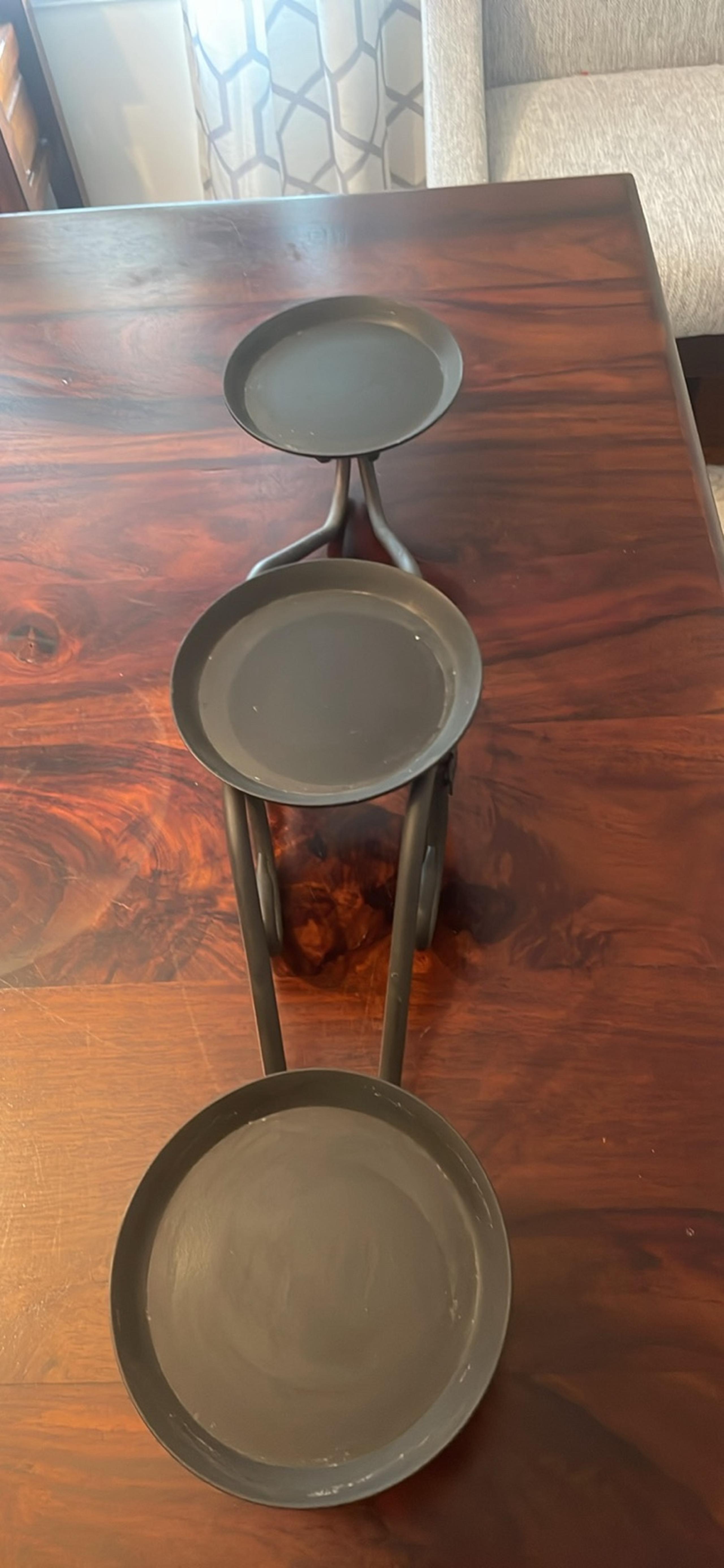 Longaberger candle holders