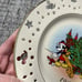 Vintage Lenox Limited Edition Disney Mickey Mouse Co “Trimming Trio” 1997 Plate.