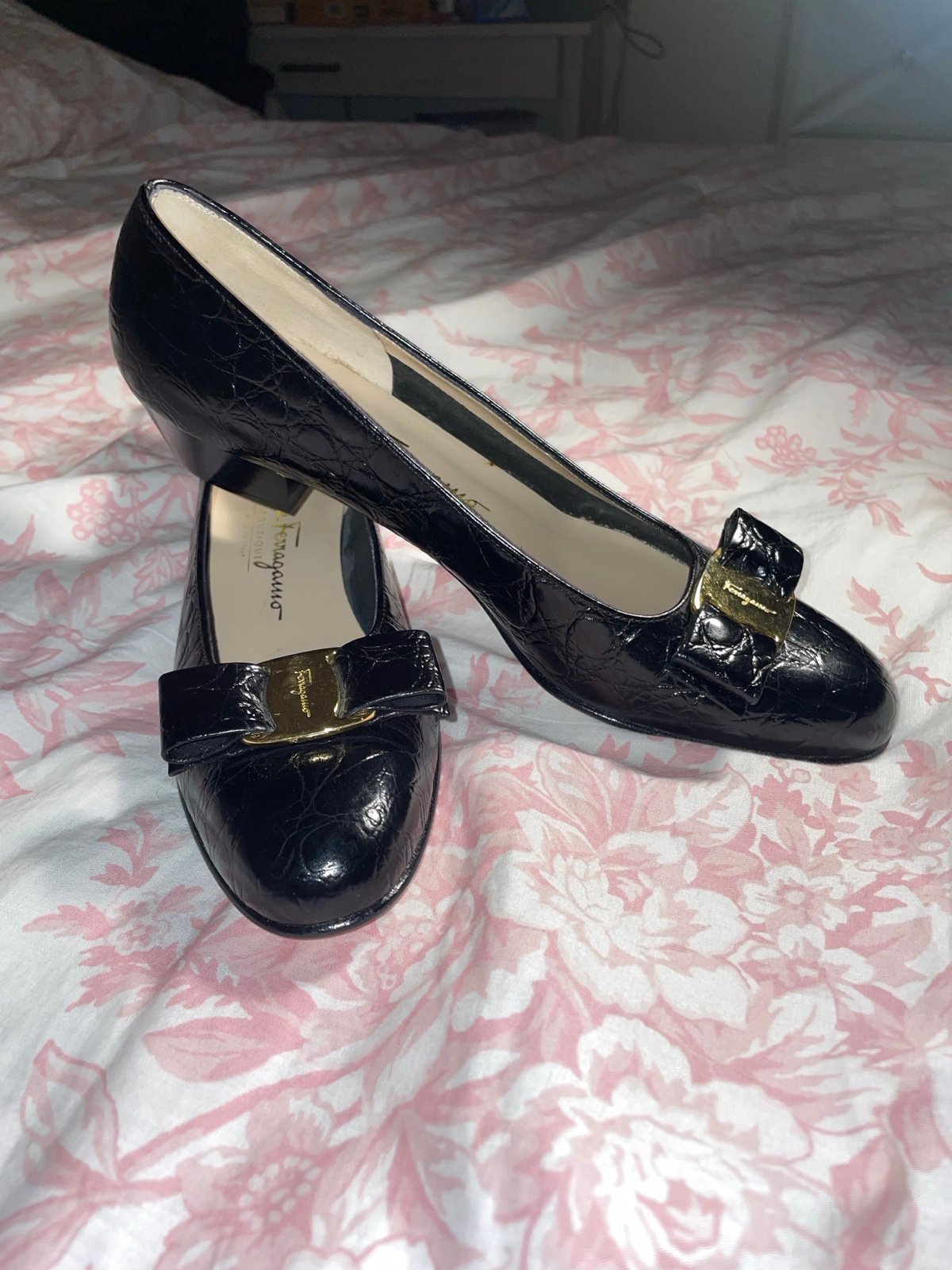 Salvatore Ferragamo Leather Flats