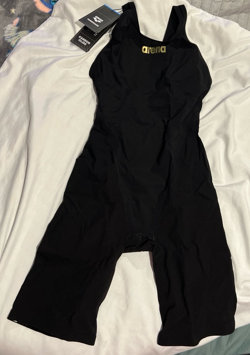 ARENA POWERSKIN CARBON GLIDE OPEN BACK (Size 24)