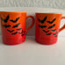 Halloween Set of 2 Le creuset Bat mugs