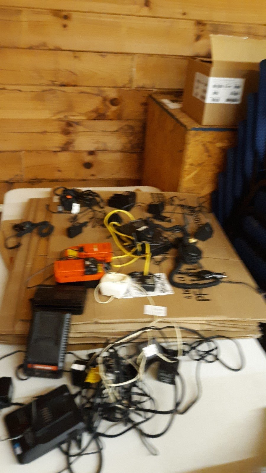LOT OF 21 CHARGERS, ADAPTERS. & FOUNTAIN PUMPS