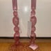 cupcakes and cashmere Pink Valentine’s Heart Candle Holder Set of 2