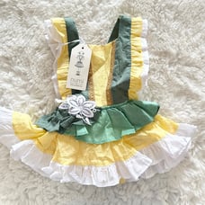 NUMI Princess Tiana Pinafore Dress