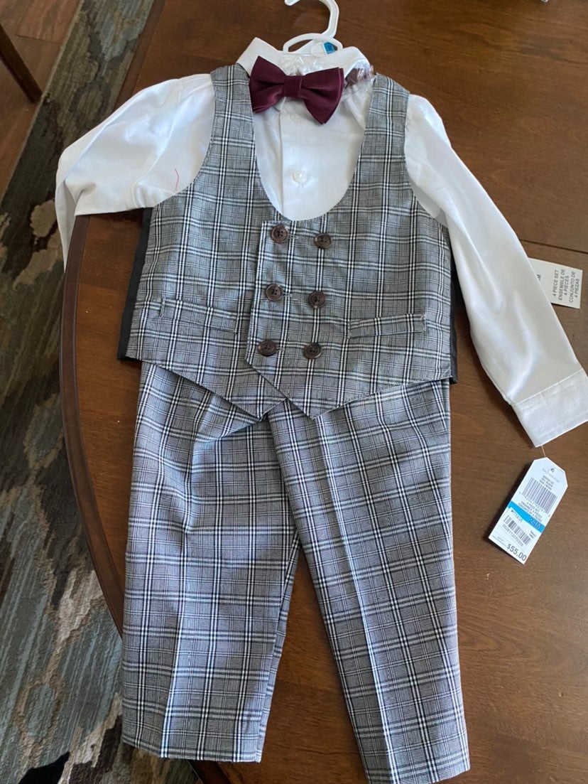Toddler three piece suit