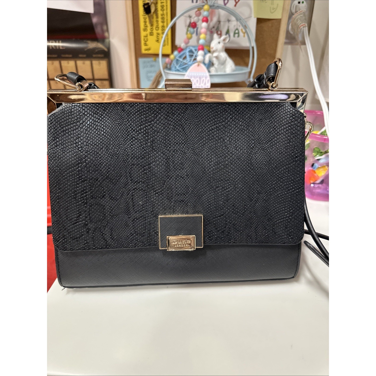 Dune Of London Handbag Satchel Crossbody Black