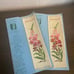 Vintage mail a marker bookmark marcy prints fireweed floral postcards