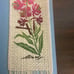 Vintage mail a marker bookmark marcy prints fireweed floral postcards