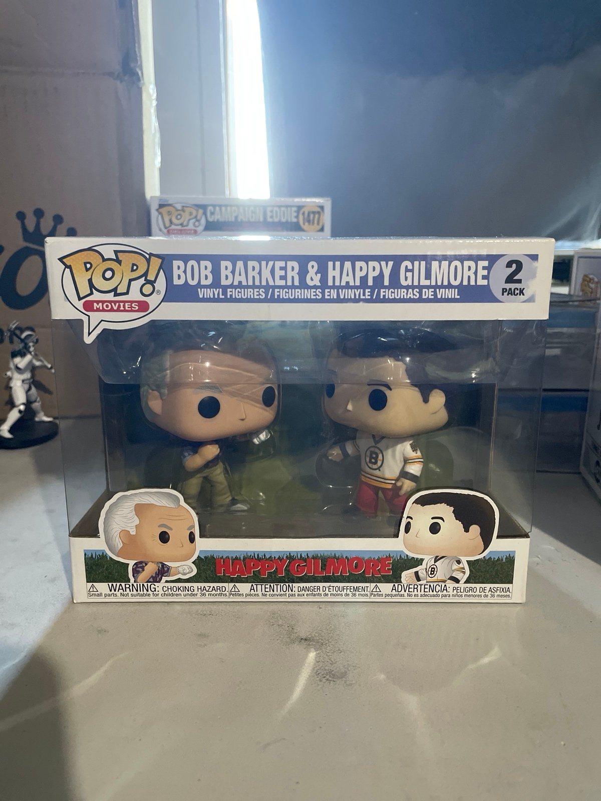 Happy Gilmore 2 Pack Bob Barker & Happy Gilmore Funko Pop