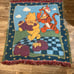 Vintage Beacon Winnie The Pooh And Tigger Too Disney Throw Blanket Made in USA