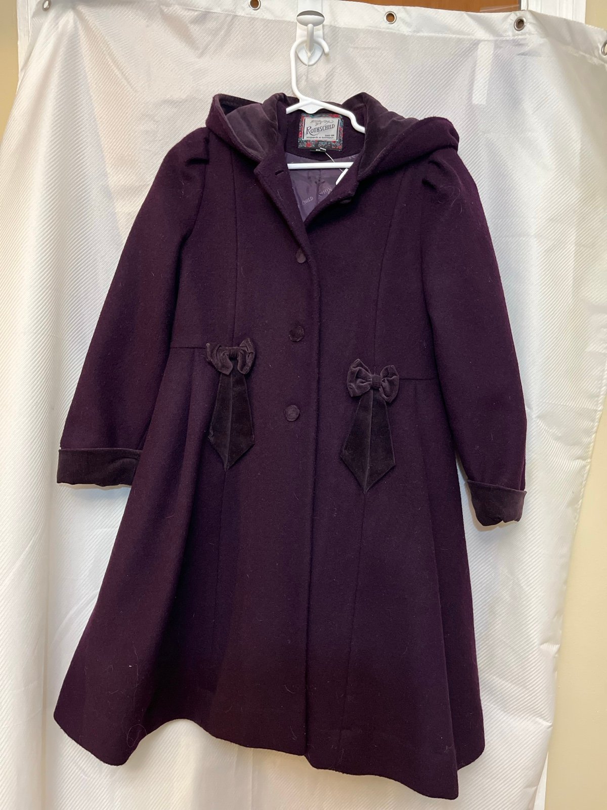 Rothschild Young girl 6X Hooded Coat