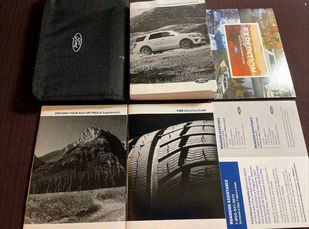 2019 FORD EXPEDITION OWNER'S MANUAL COMPLETE SET OEM USER GUIDE OPERATOR BOOK KI