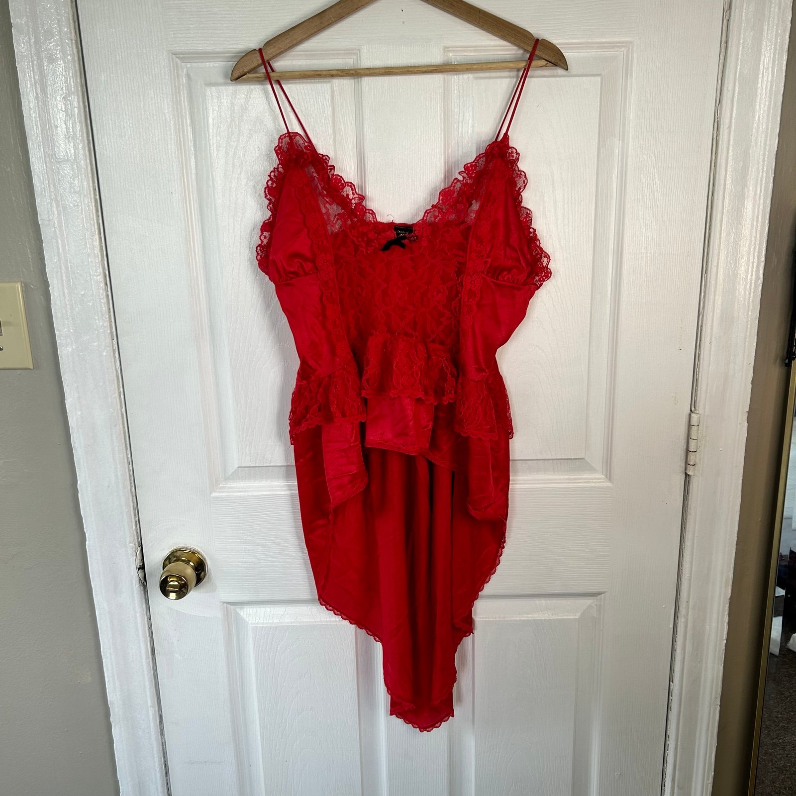 Stroke of midnight slip dress