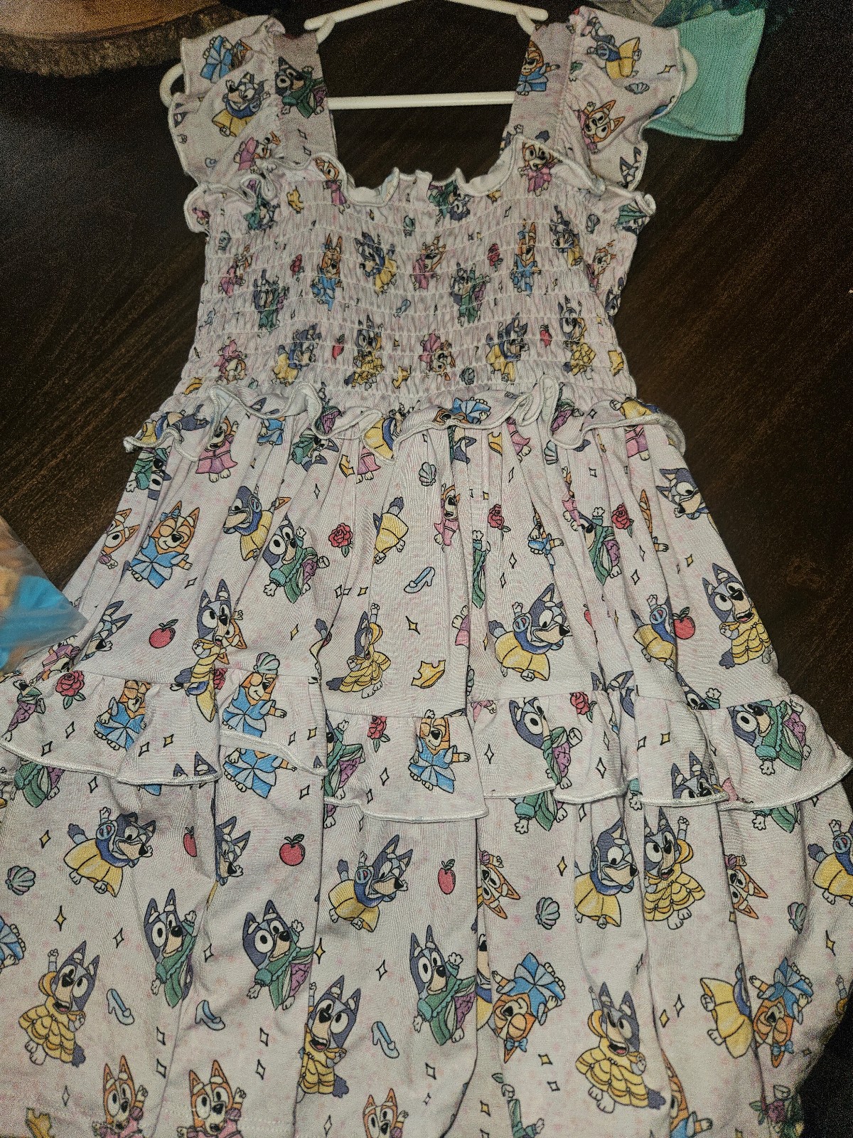 Smocked bamboo dress