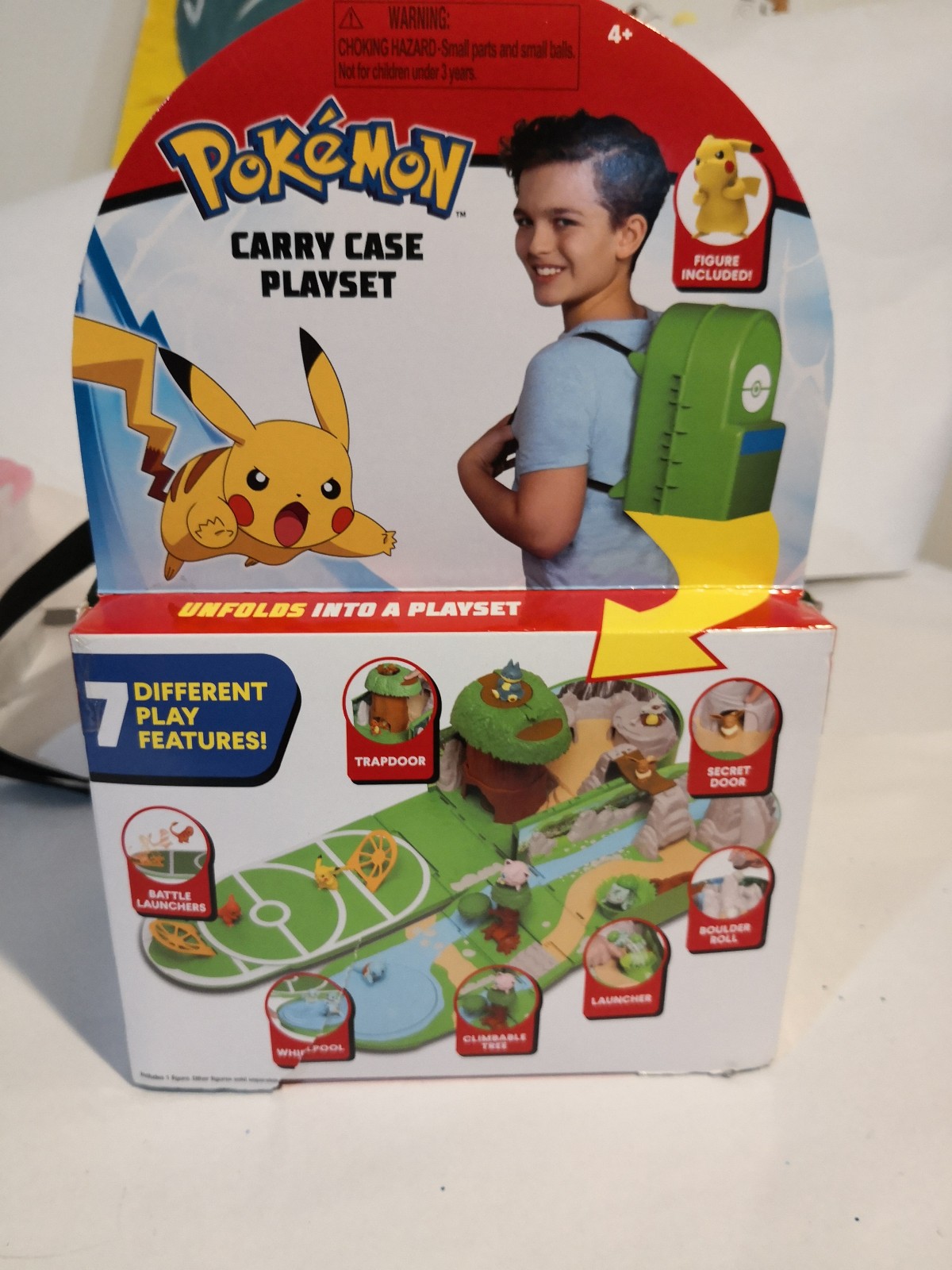 Pokemon carry case playset