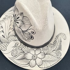 Mexican Handpainted Fedora