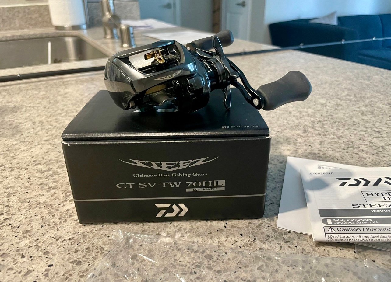 Daiwa Steez ct sv tw 70hl Baitcaster