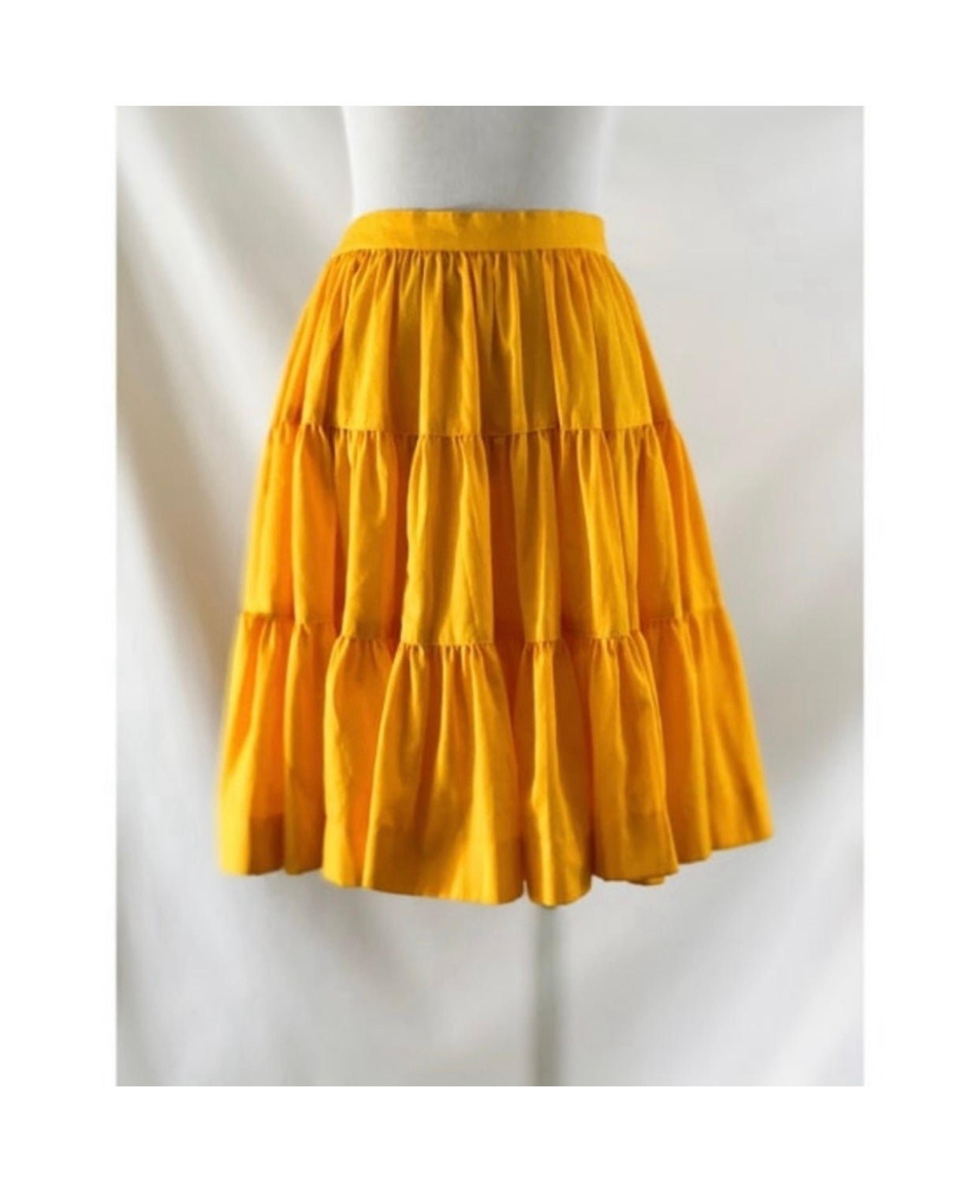 1950’s Yellow Rodeo Skirt by Rockmount Ranchwear