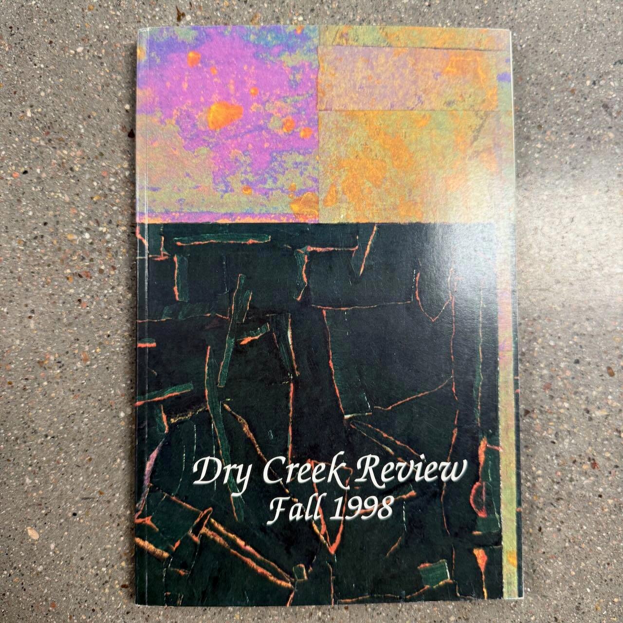 VTG Dry Creek Review: Fall 1998 Edition HTF Very Rare Poetry Book 90s