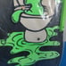 Rare Scum Skates Darrel Delgado Skateboard Skate Deck