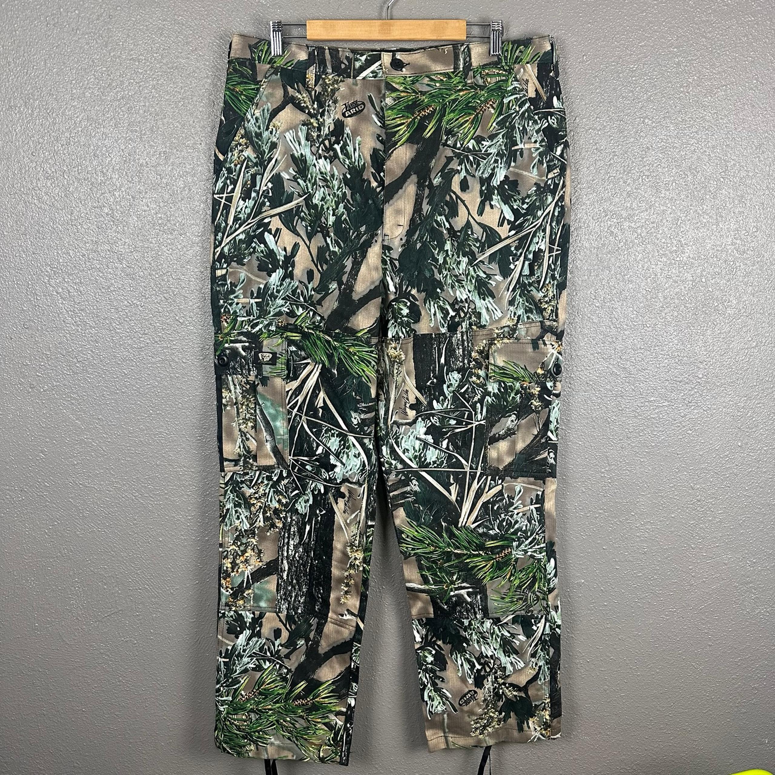 Dickies Wayne Carlton Camo Cargo Pants Men’s 38x32 Vanish ARID Hunt Camp Fish